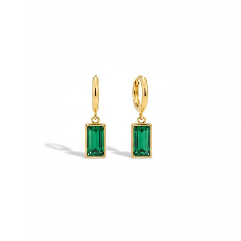 18K Gold Emerald Serpent Set - Image 3