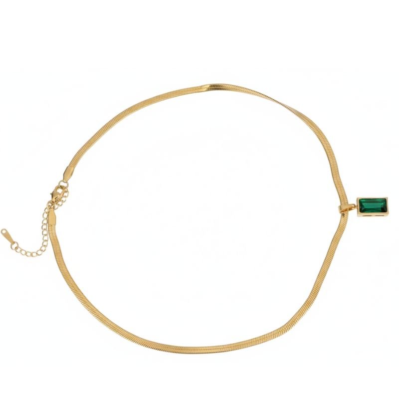 18K Gold Emerald Serpent Set - Image 5